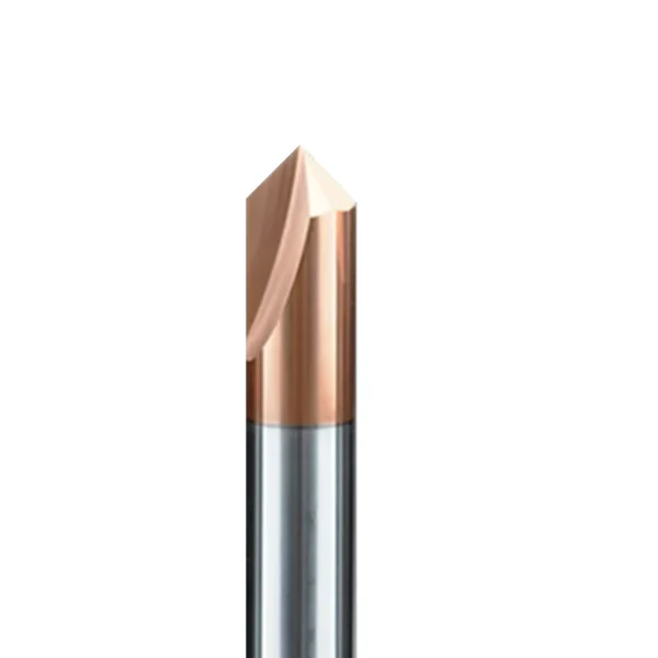 6mm 45 Degree Chamfer Coated 4 Flute